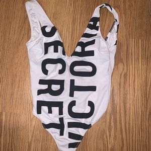 Victoria’s Secret one piece logo Swimsuit